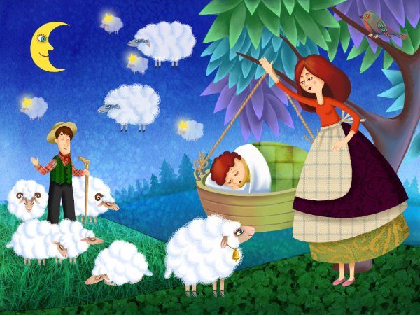 Рисунок на тему Колыбельная