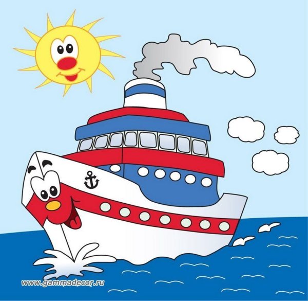 Пароход для детей