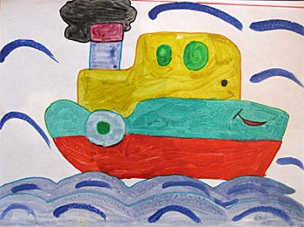 Рисование на тему транспорт