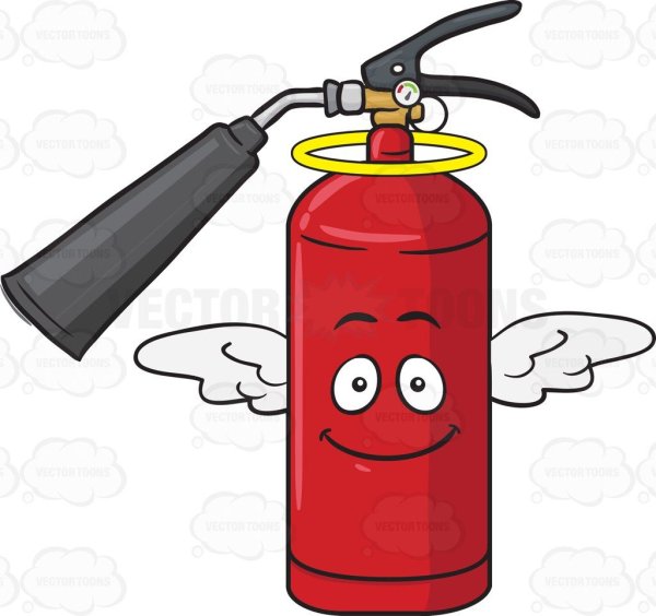 Веселый огнетушитель