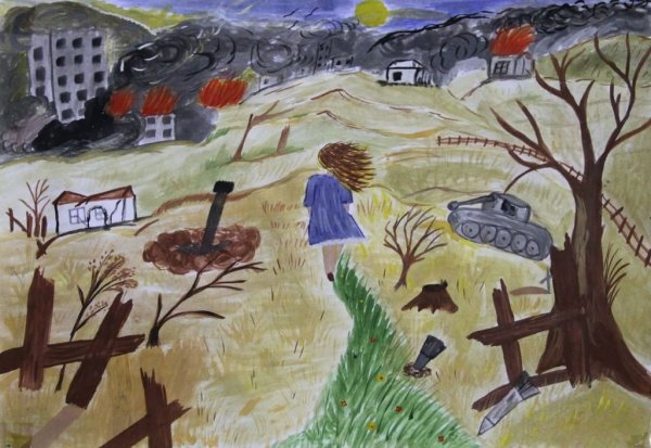 Рисунки о войне