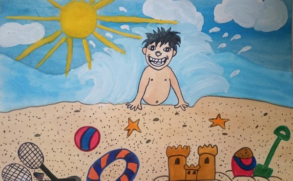 Рисунок на тему лето