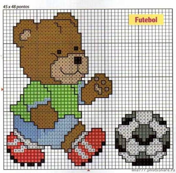 Вышивка схемы рисунков