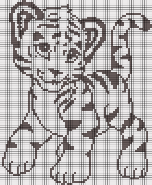 Жаккард мишка