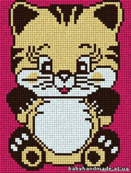 Схемы для вывязывания рисунков