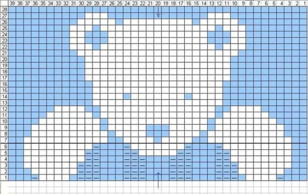 Детский плед с2с