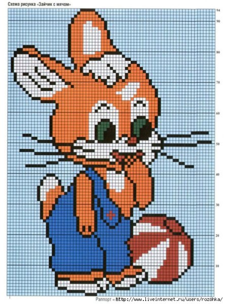 Филейное вязание крючком схемы