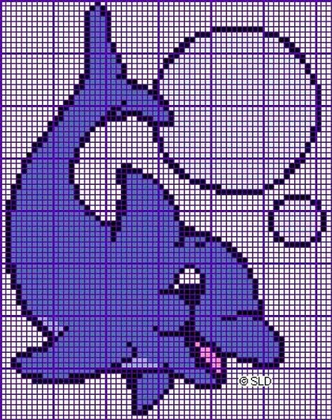 Схема вышивки крестиком для детей