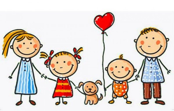 Семья картинки для детей