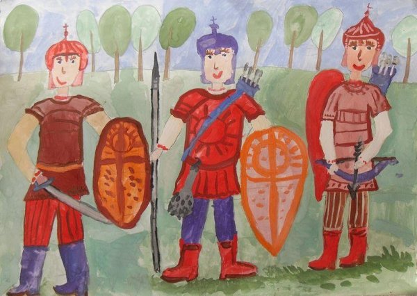 Хоровод рисунок