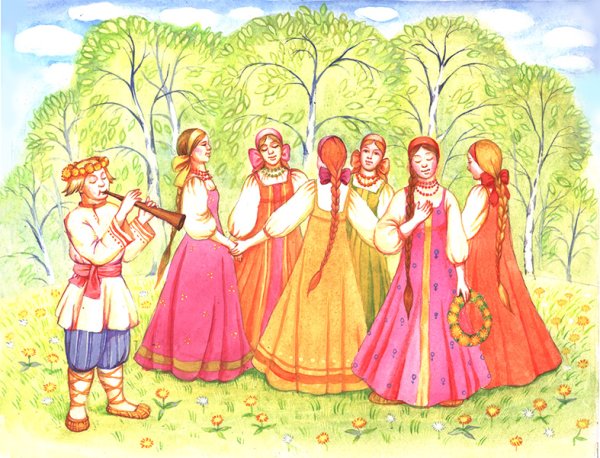 Масленица рисунок