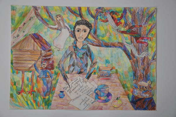 Конкурс рисунков Пушкин