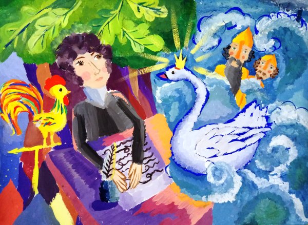 Конкурс Пушкин глазами детей 2021