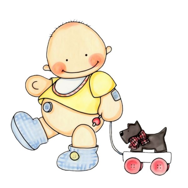 Игрушки для малышей нарисованные