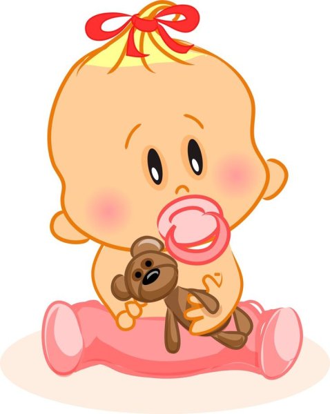 Малыши с сосками мультяшно