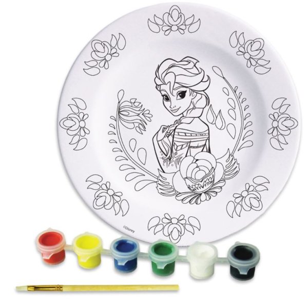 Рисование на тарелках