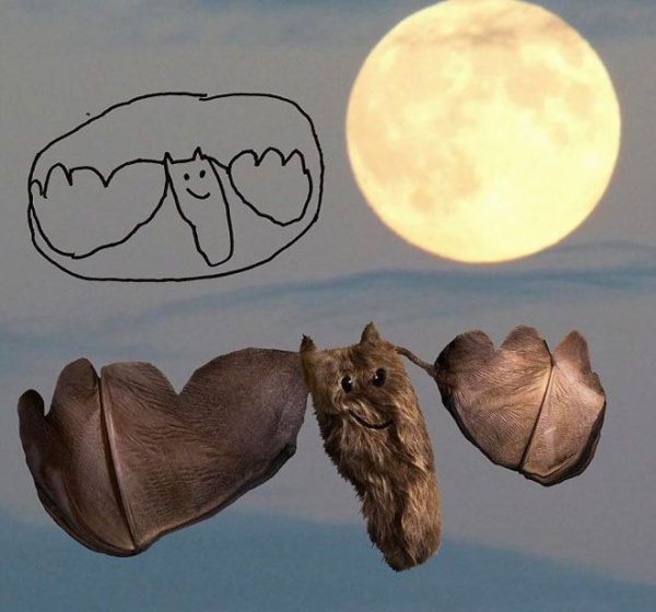 Ожившие детские рисунки