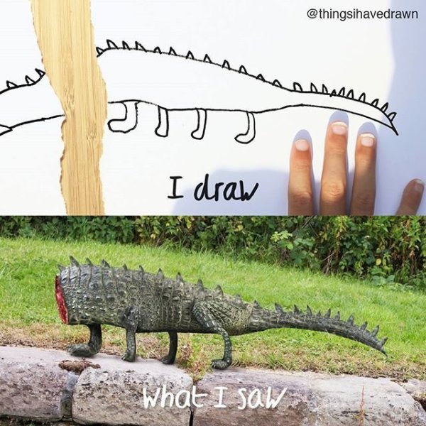 Животные по рисункам детей