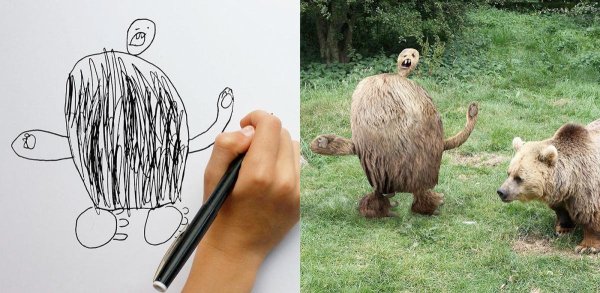 Рисунок на тему воображение