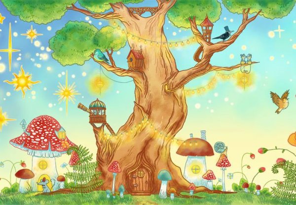 Сказочное дерево