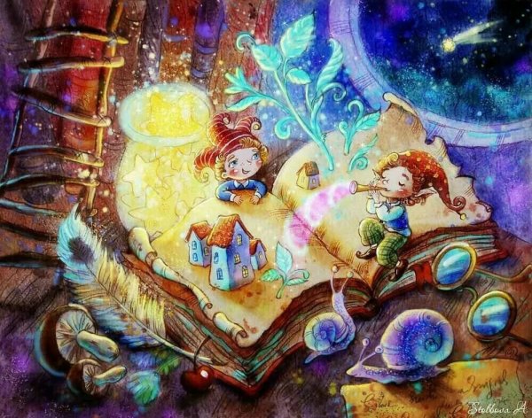 Иллюстратор Анастасия Столбова