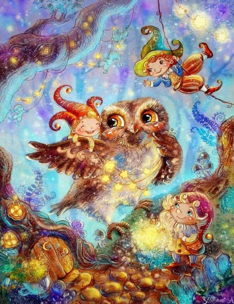 Иллюстратор Анастасия Столбова