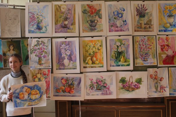 Выставка детских рисунков