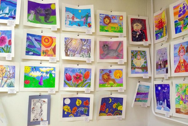 Вернисаж в детском саду