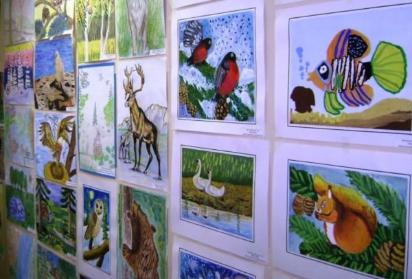Выставка детских рисунков