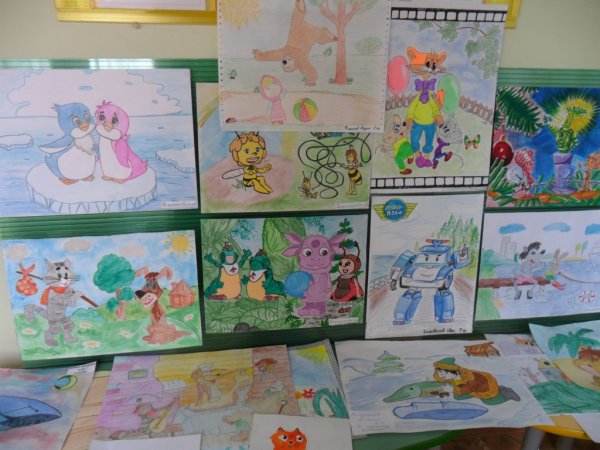 Кино и я рисунки детей