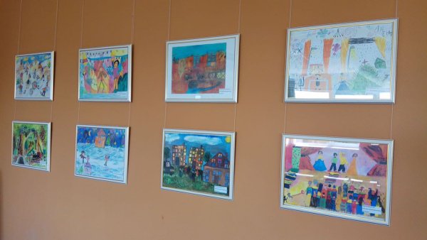Выставка детских рисунков