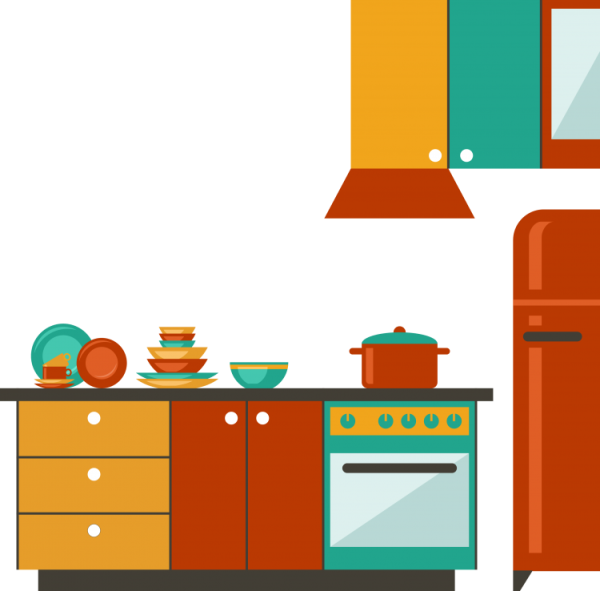 Кухня вектор