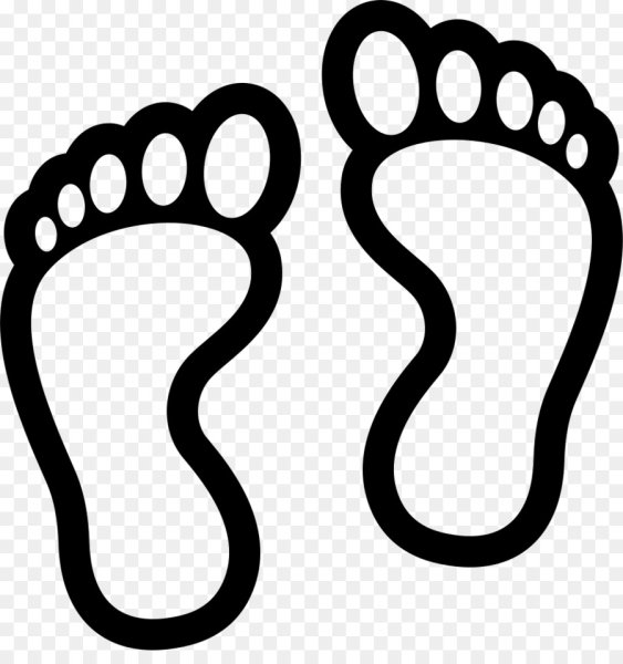 Трафарет стопы