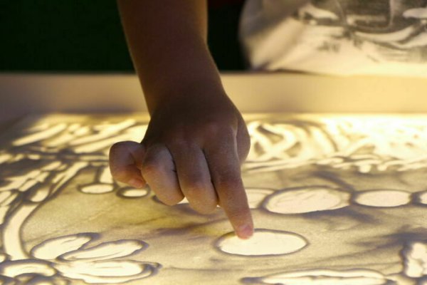 Песочная анимация для детей