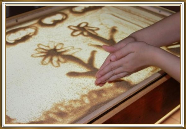 Искусство рисования песком