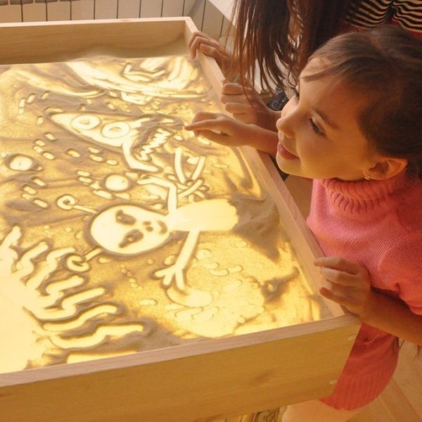 Песочная терапия рисование песком