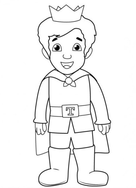 Принц карандашом