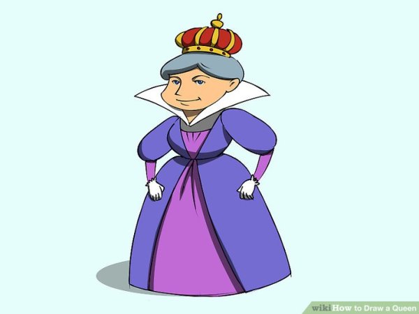Рисовать королеву
