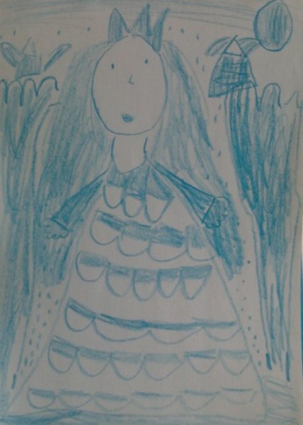 Раскраска Королева