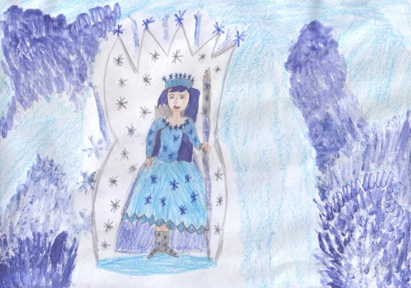 Королева рисунок