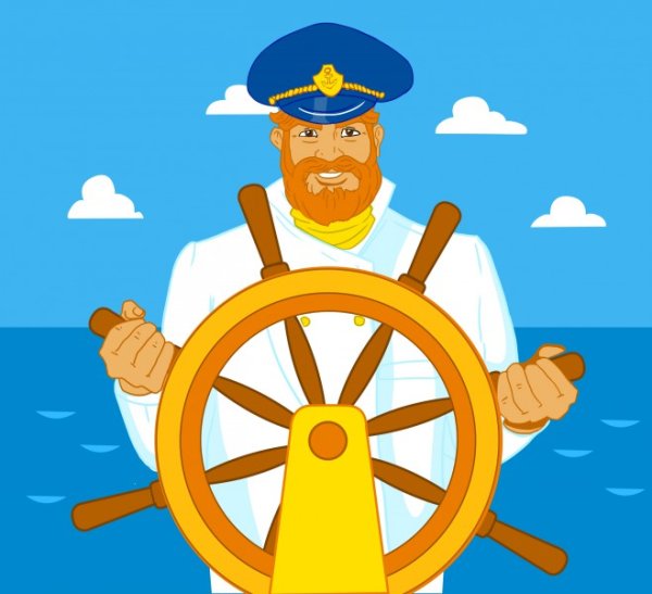 Бравы Капитан для детей