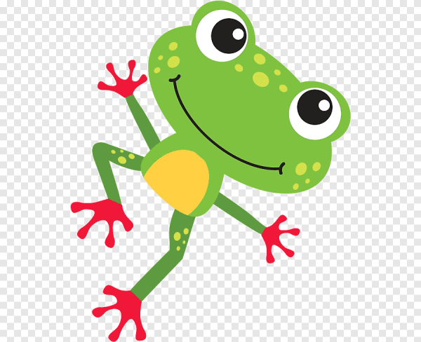 Лягушонок мультяшный