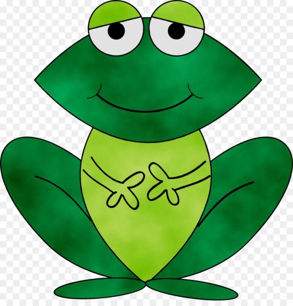 Лягушка из мультика