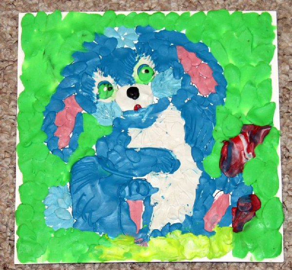 Картины из пластилина