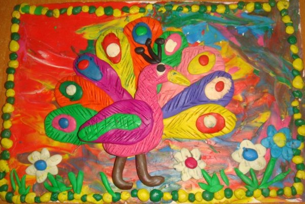 Пластилинография для малышей