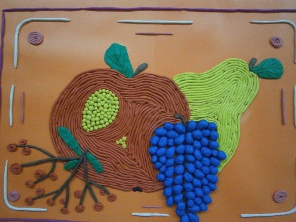 Картины из пластилина