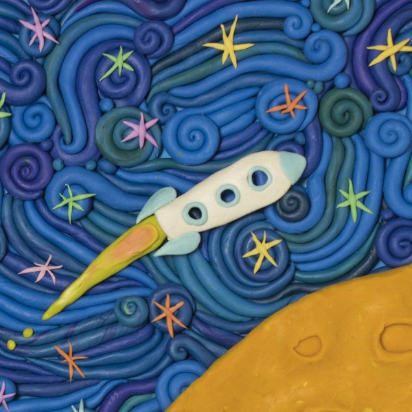 Картины из пластилина для детей