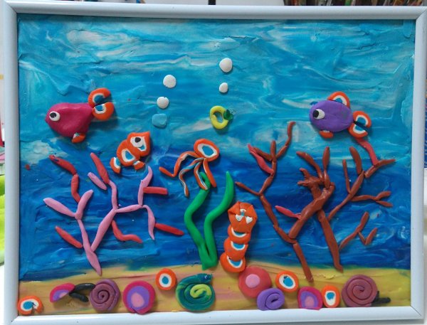 Живопись пластилином