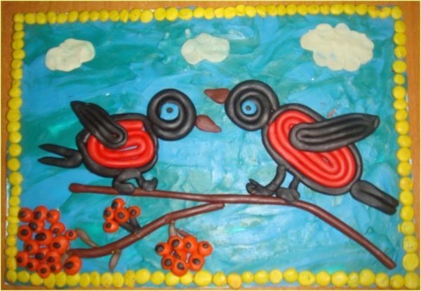 Лепка Радуга