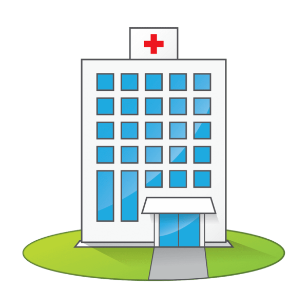 Больница здание без фона